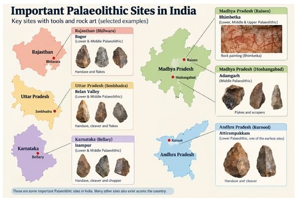 Palaeolithic Sites in India